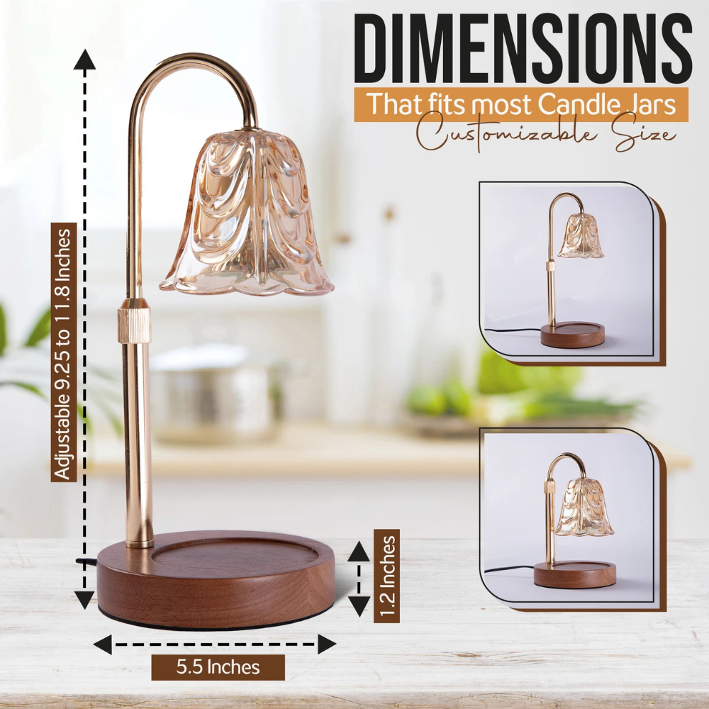 AuraWarm Candle Warmer Lamp