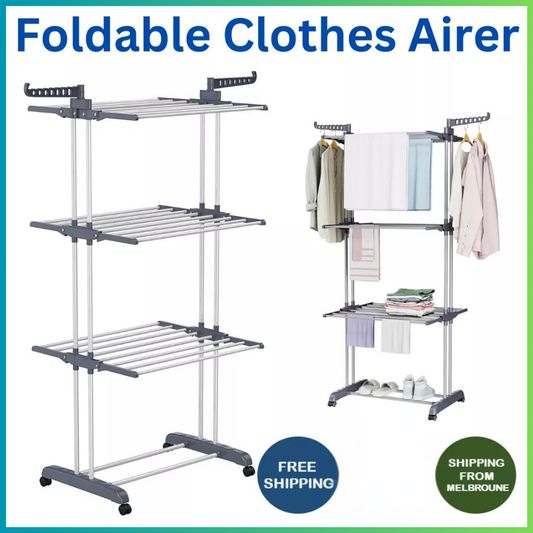 Space-Saving Portable Clothes Airer