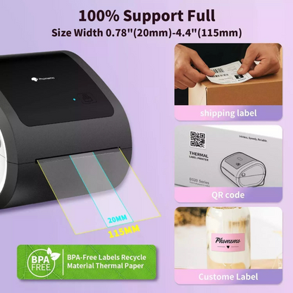 Bluetooth Thermal Label Printer