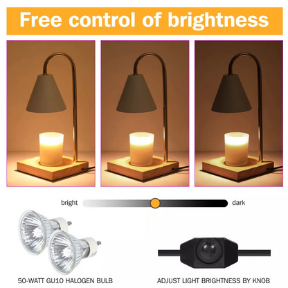 AuraWarm Candle Warmer Lamp