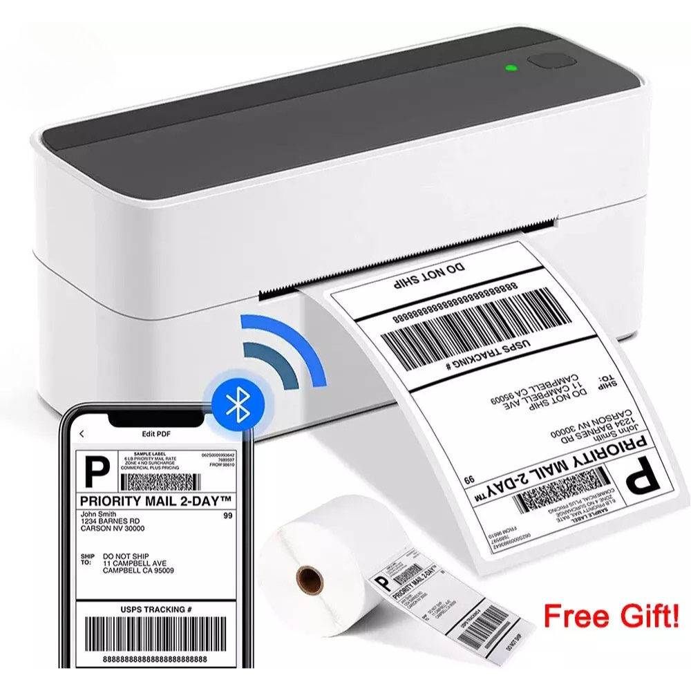 Bluetooth Thermal Label Printer
