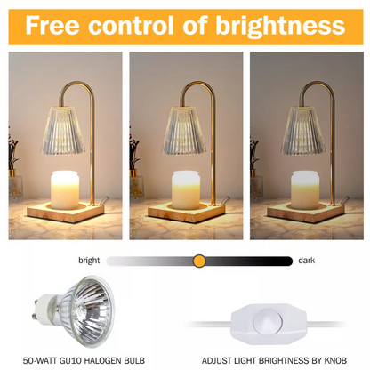 AuraWarm Candle Warmer Lamp