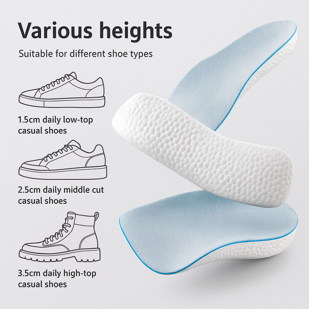 Orthopaedic Height Boost Insoles