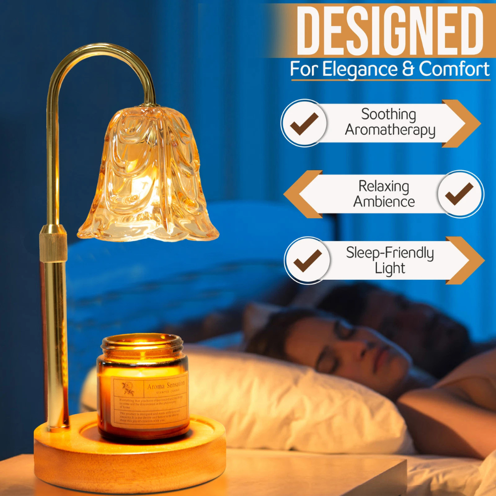 AuraWarm Candle Warmer Lamp