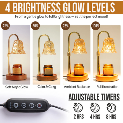 AuraWarm Candle Warmer Lamp