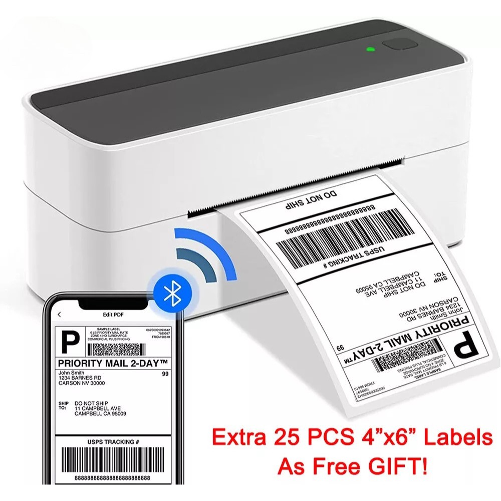 Bluetooth Thermal Label Printer