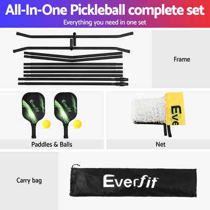 Everfit Portable Pickleball Set