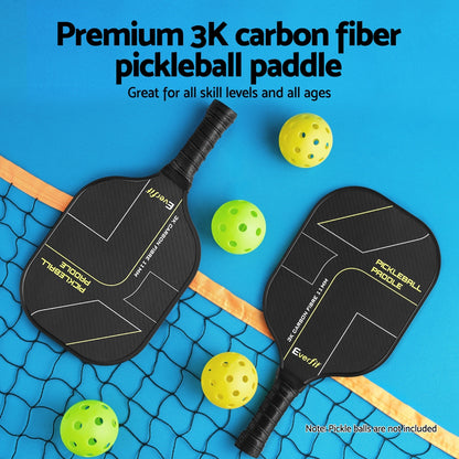 Everfit 2PCS Pickleball Paddles Set with Cover Bag